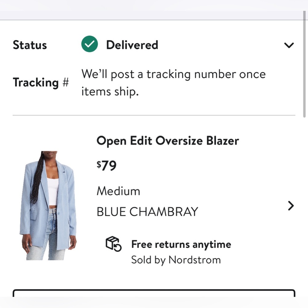 Oversized Spring Blazer - Picture 3 of 4